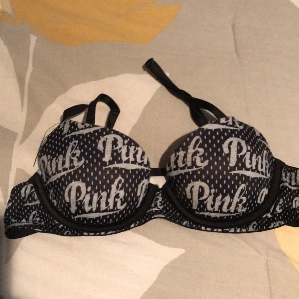 Pink bra